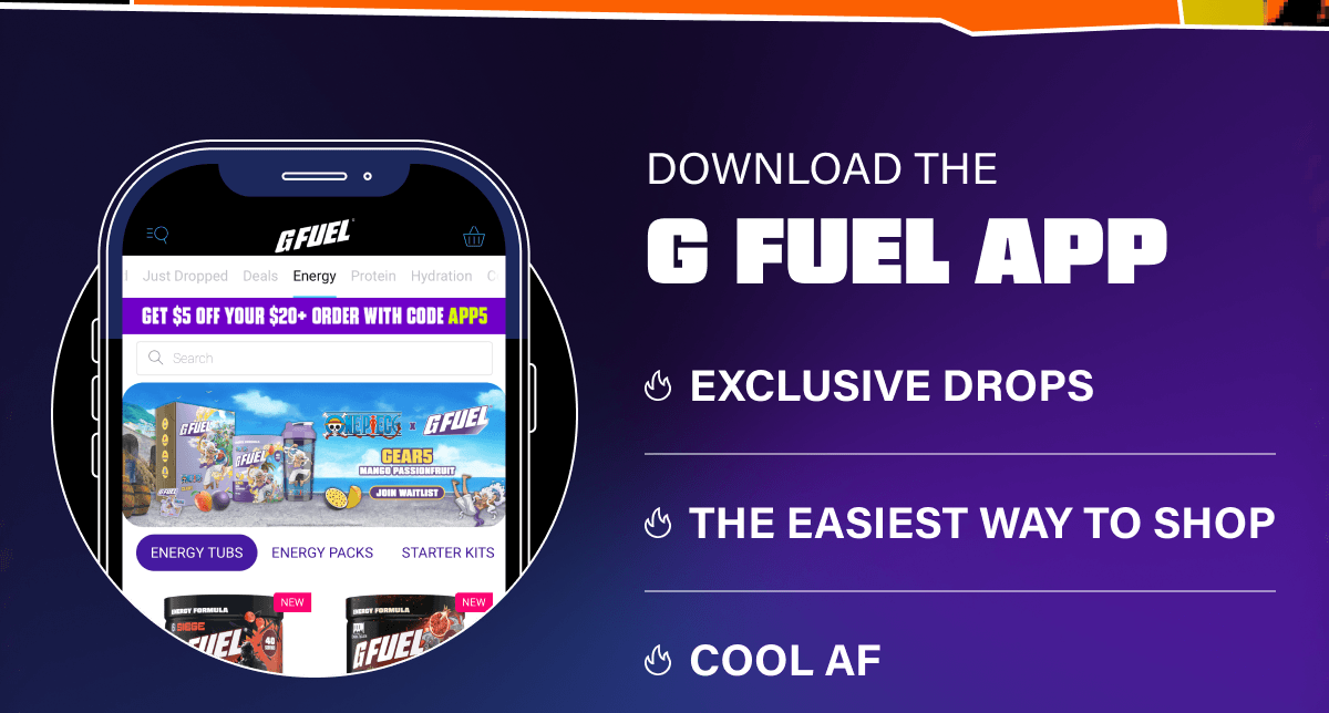 Download the G FUEL App