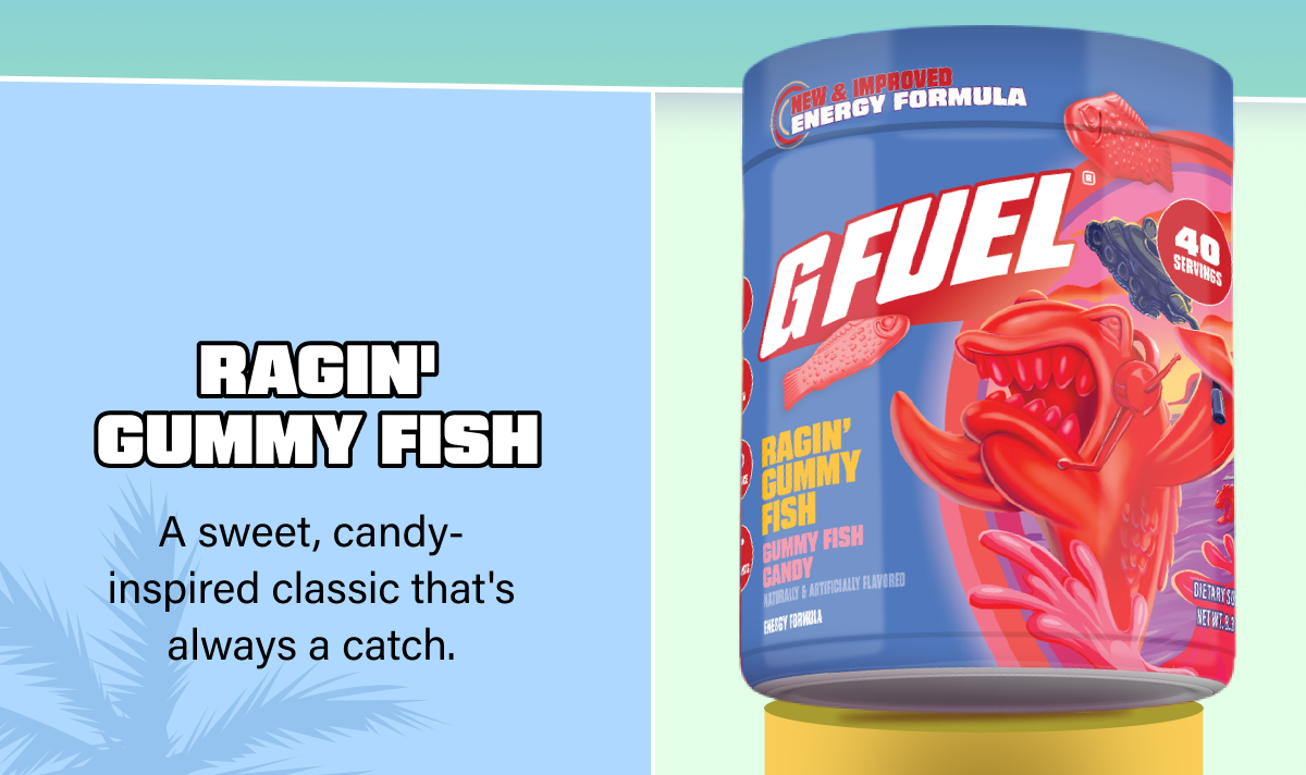 Ragin' Gummy Fish | A sweet, candy-inspired classic that's always a catch.