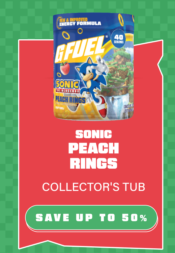 Sonic’s Peach Rings Inspired by Sonic the Hedgehog