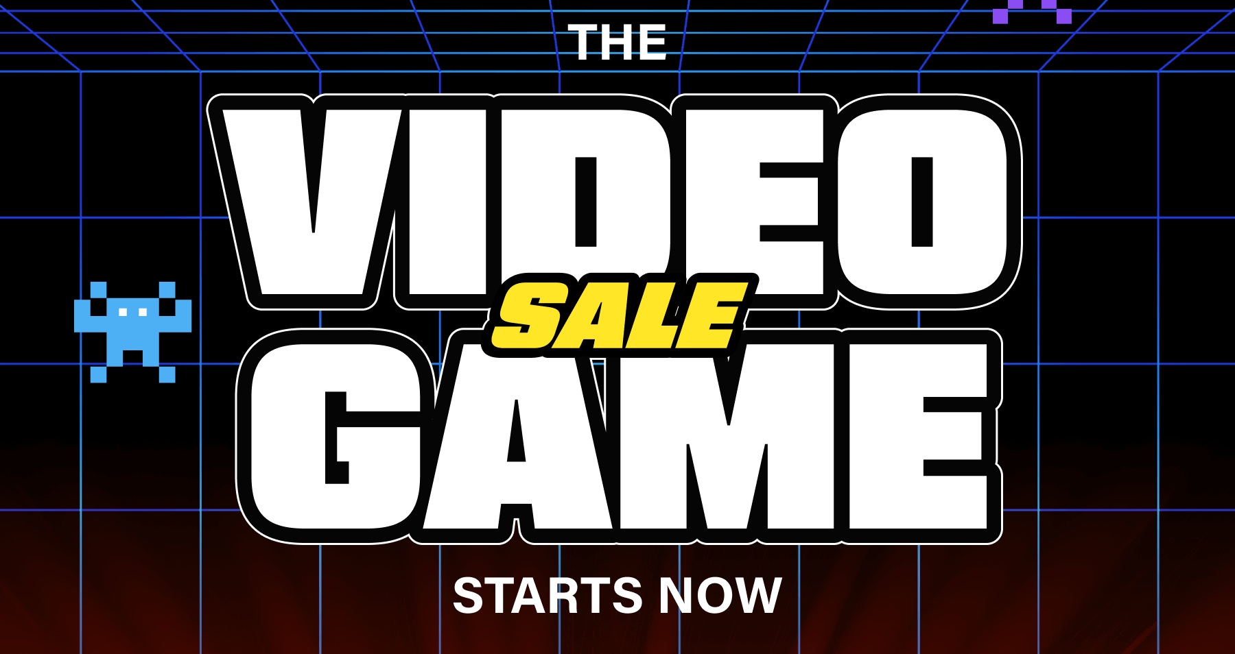 The Video Game Sale Starts Now