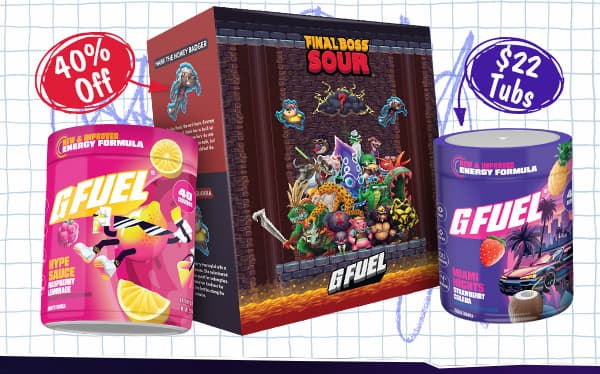 $22 TUBS + 40% OFF Collector's Boxes