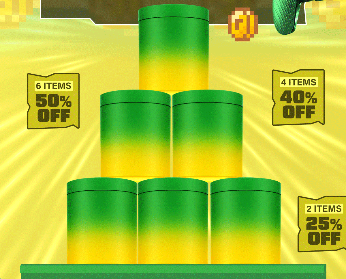 The more you stack, the bigger the boost.