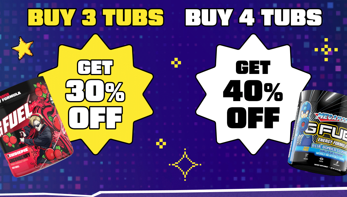 Buy 3 Tubs, Get 30% Off | Buy 4 Tubs Get 40% Off