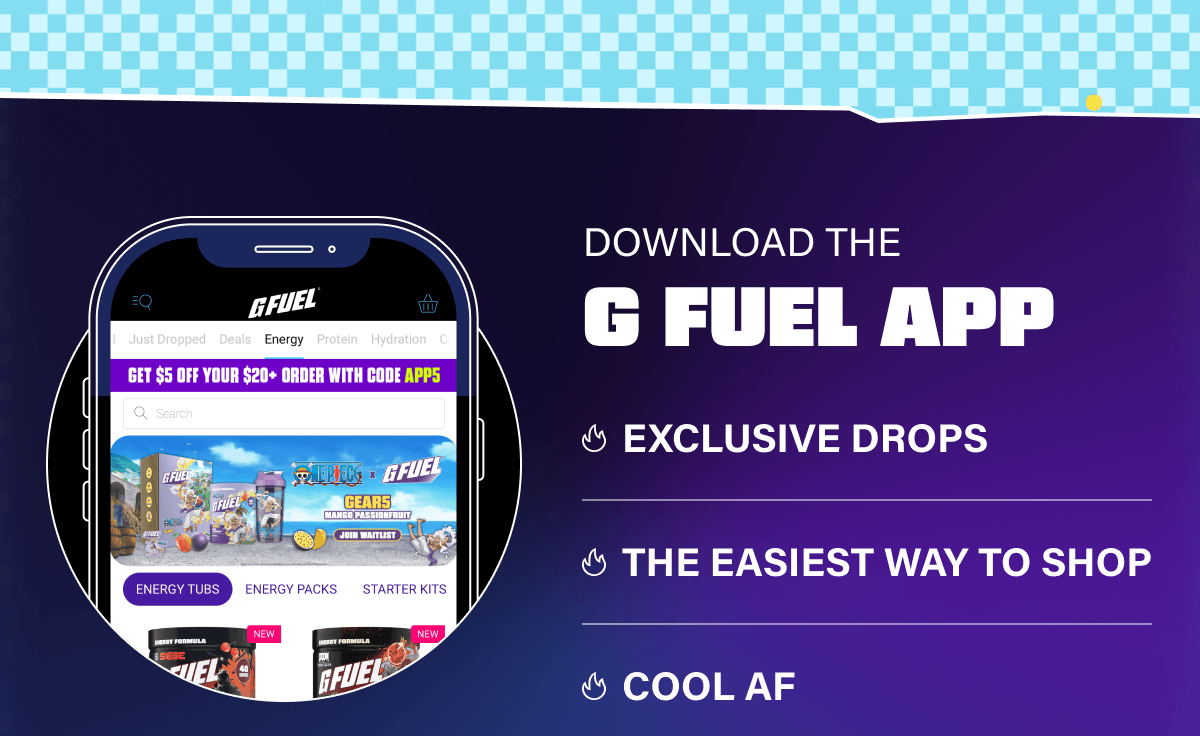 Download the G FUEL App