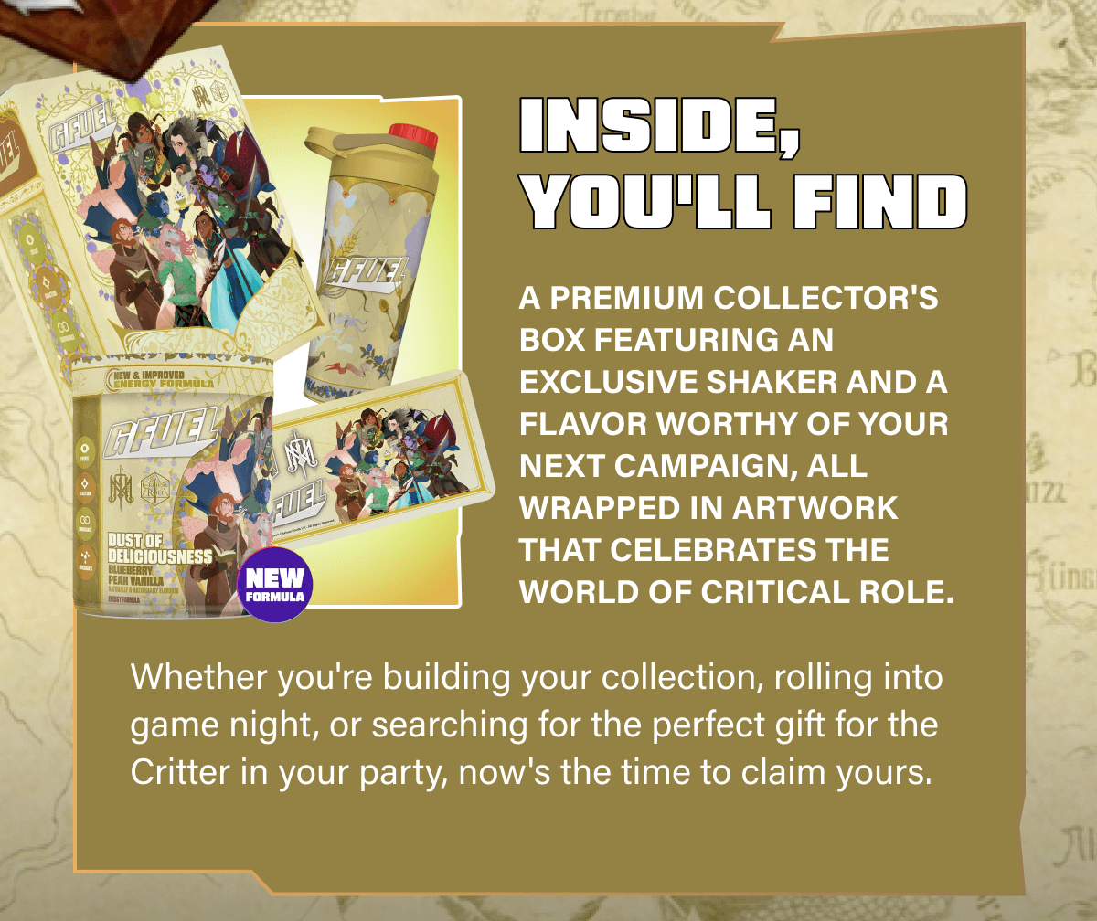 Whether you're building your collection, rolling into game night, or searching for the perfect gift for the Critter in your party, now's the time to claim yours.