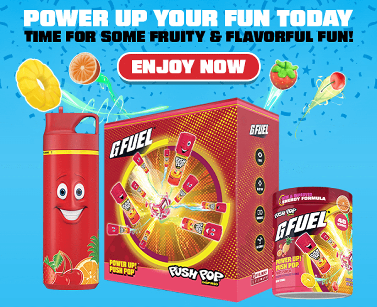 Power Up Your Fund Today. Time for some fruity & flavorful fun!