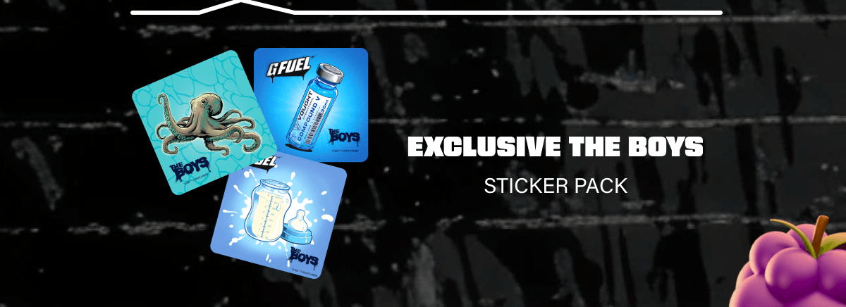 Exclusive The Boys sticker pack