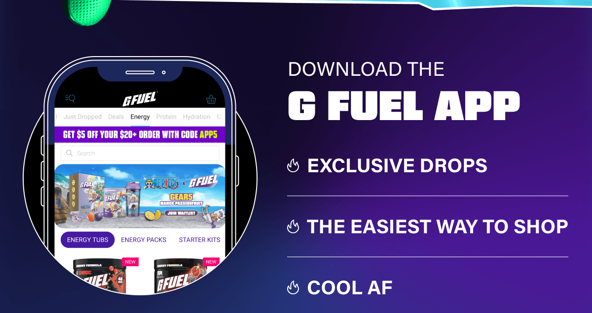 Download the G FUEL App