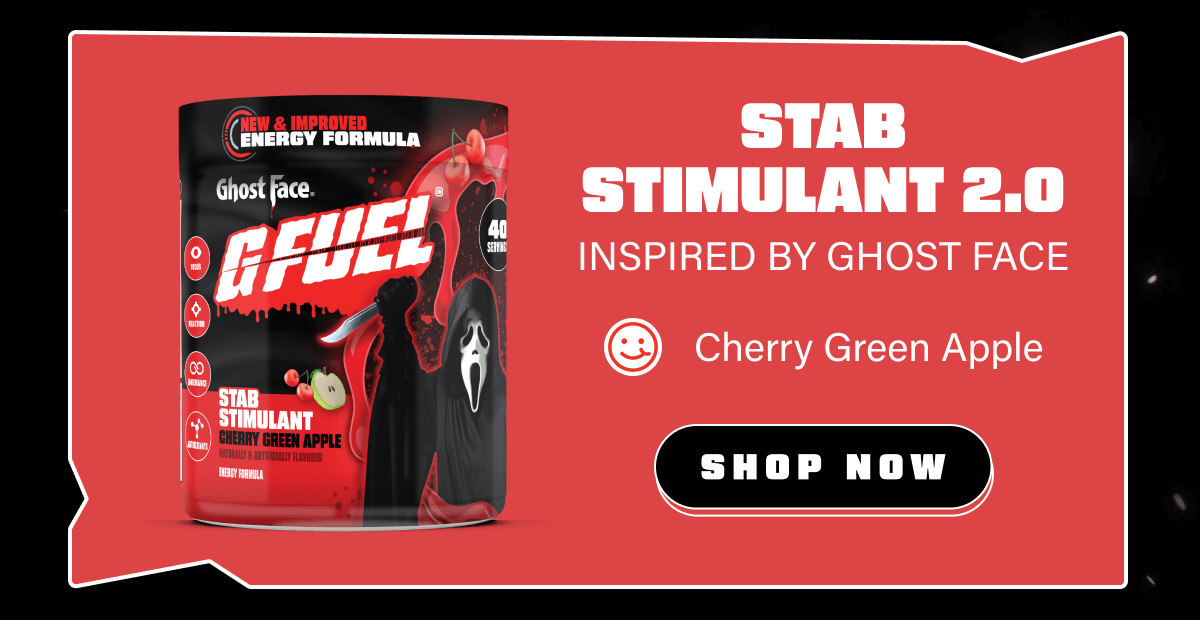 Stab Stimulant 2.0 Inspired by Ghost Face