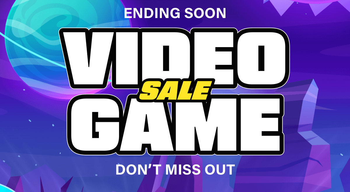 Ending Soon | Video Game Sale, Don't Miss Out