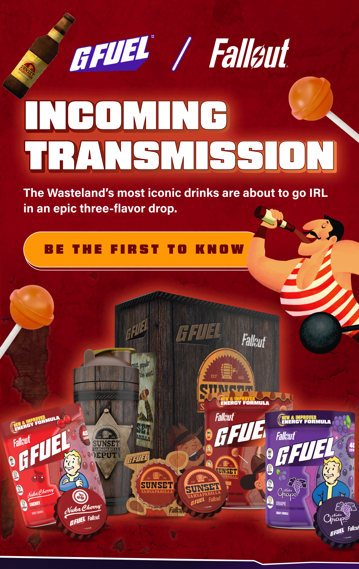 G Fuel | Fallout - Be the first to know