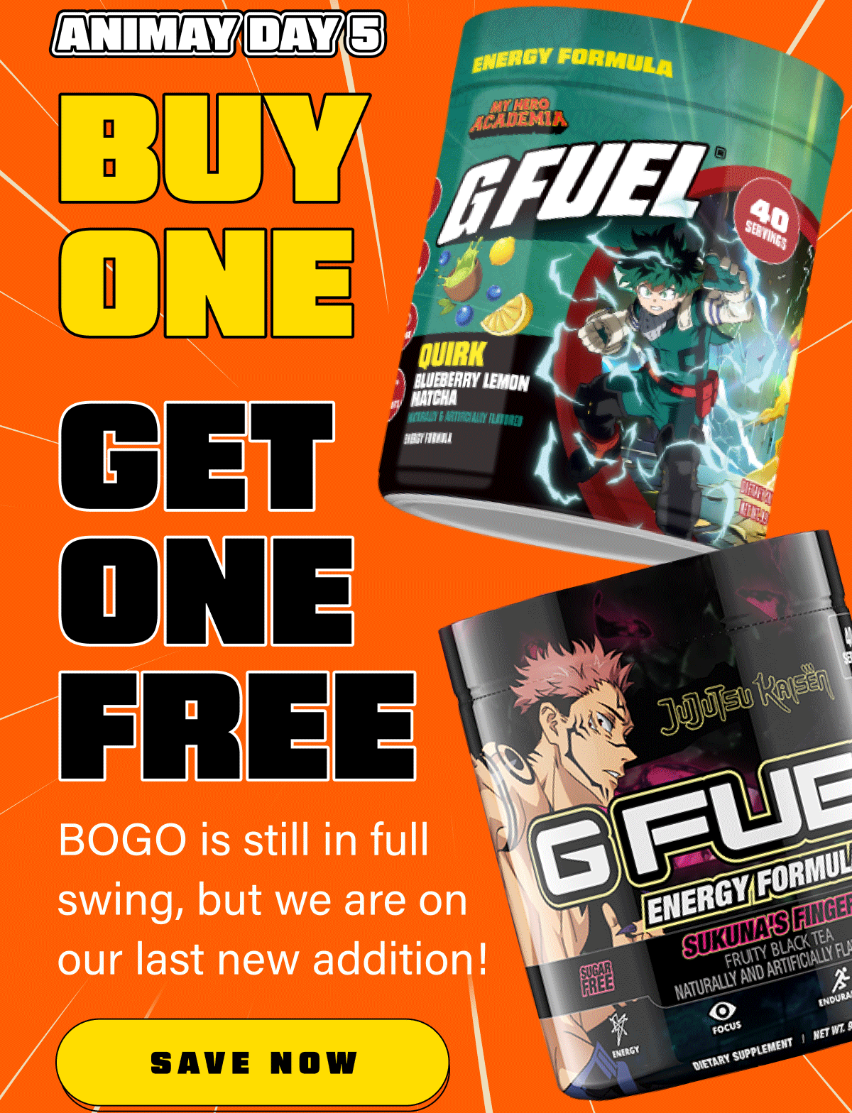 AnimayDay 5 | Buy One, Get One Free | BOGO is still in full swing, but we are on our last new addition!