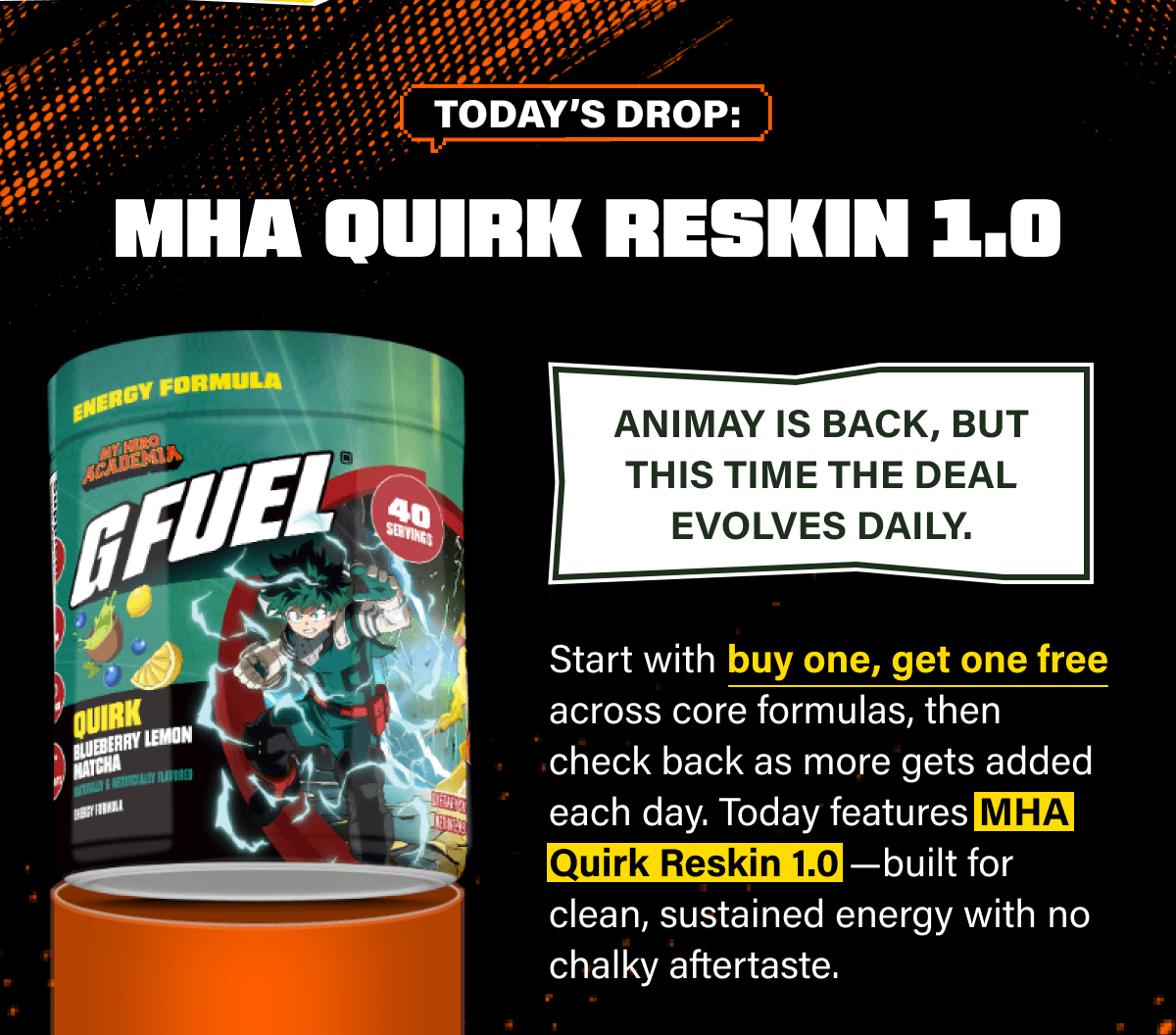 Today's drop: Mha Quirk Reskin 1.0