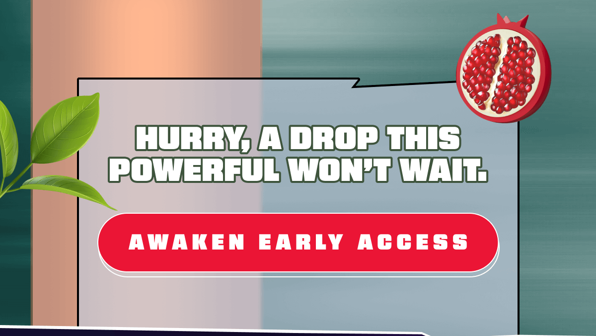 Hurry, a drop this powerful won’t wait.