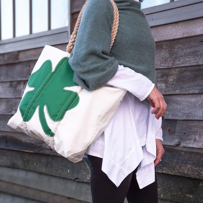 Four Leaf Clover Medium Tote