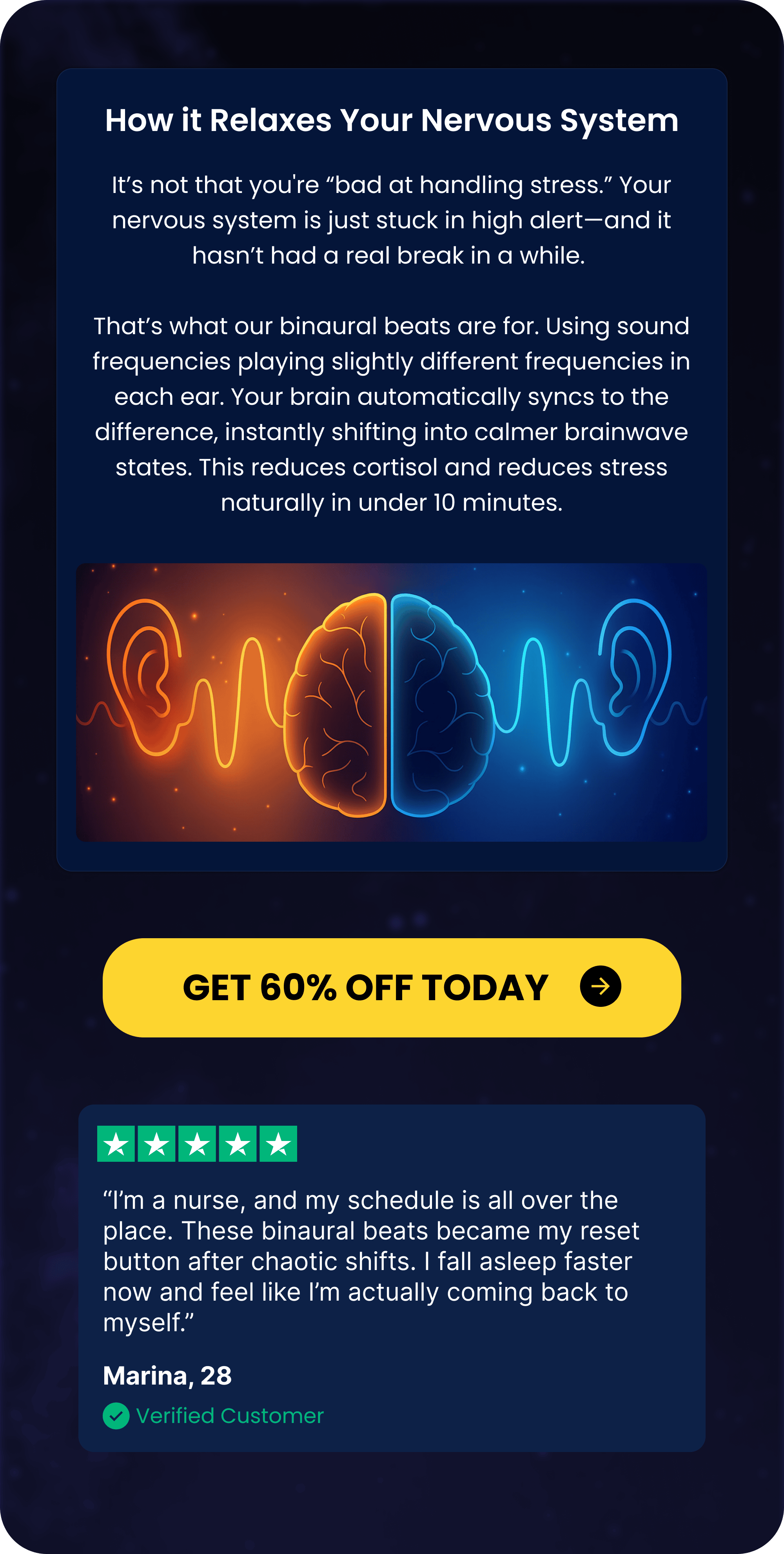 How it relaxes your nervous system.