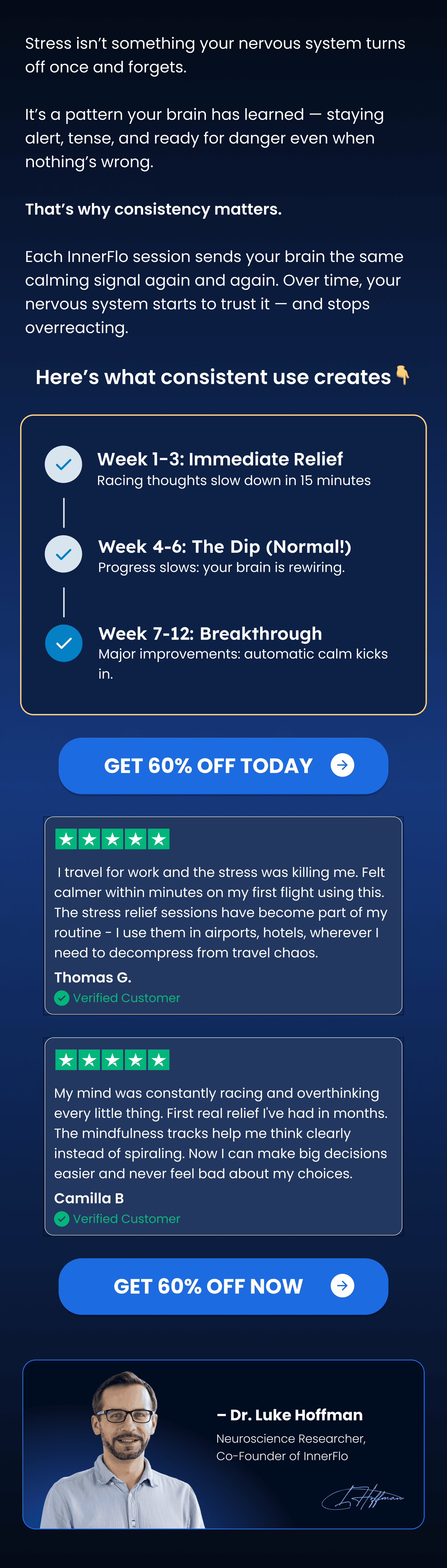 Here's what consistent use creates: