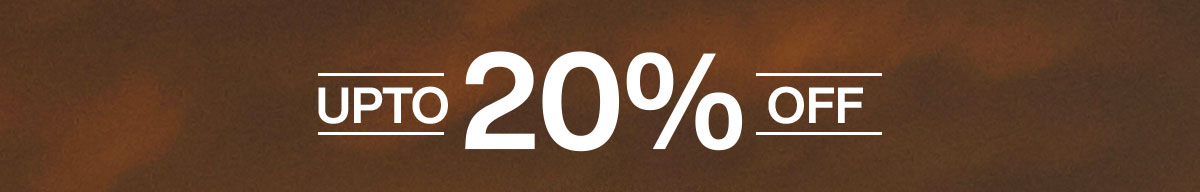 Up to 20% off Halloween sale.