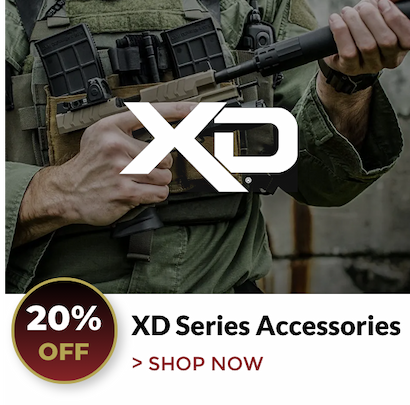 20% OFF XD SERIES ACCESSORIES