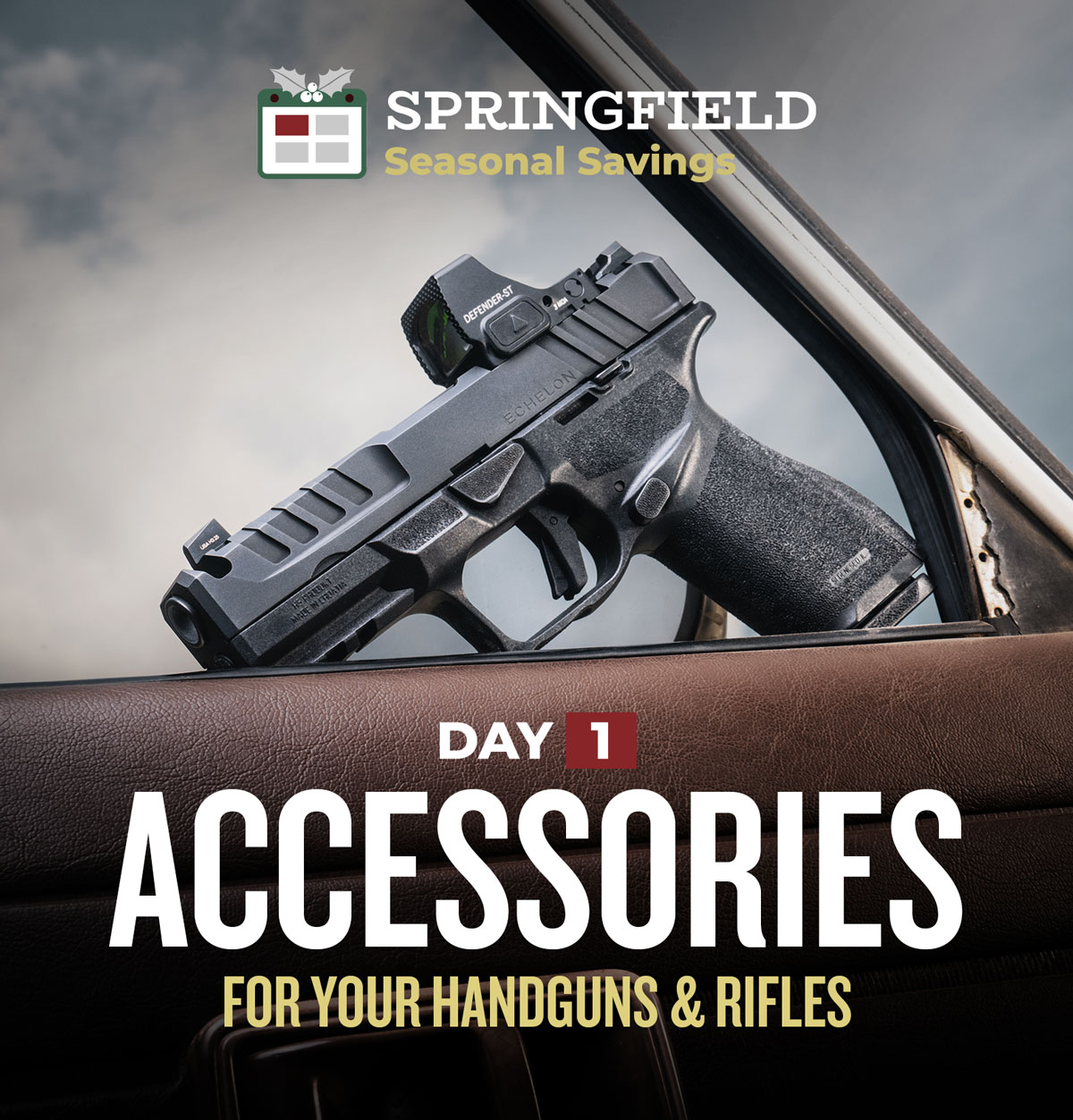 DAY 1: Accessorize with Proven Performance Today with 20% OFF Firearm Accessories