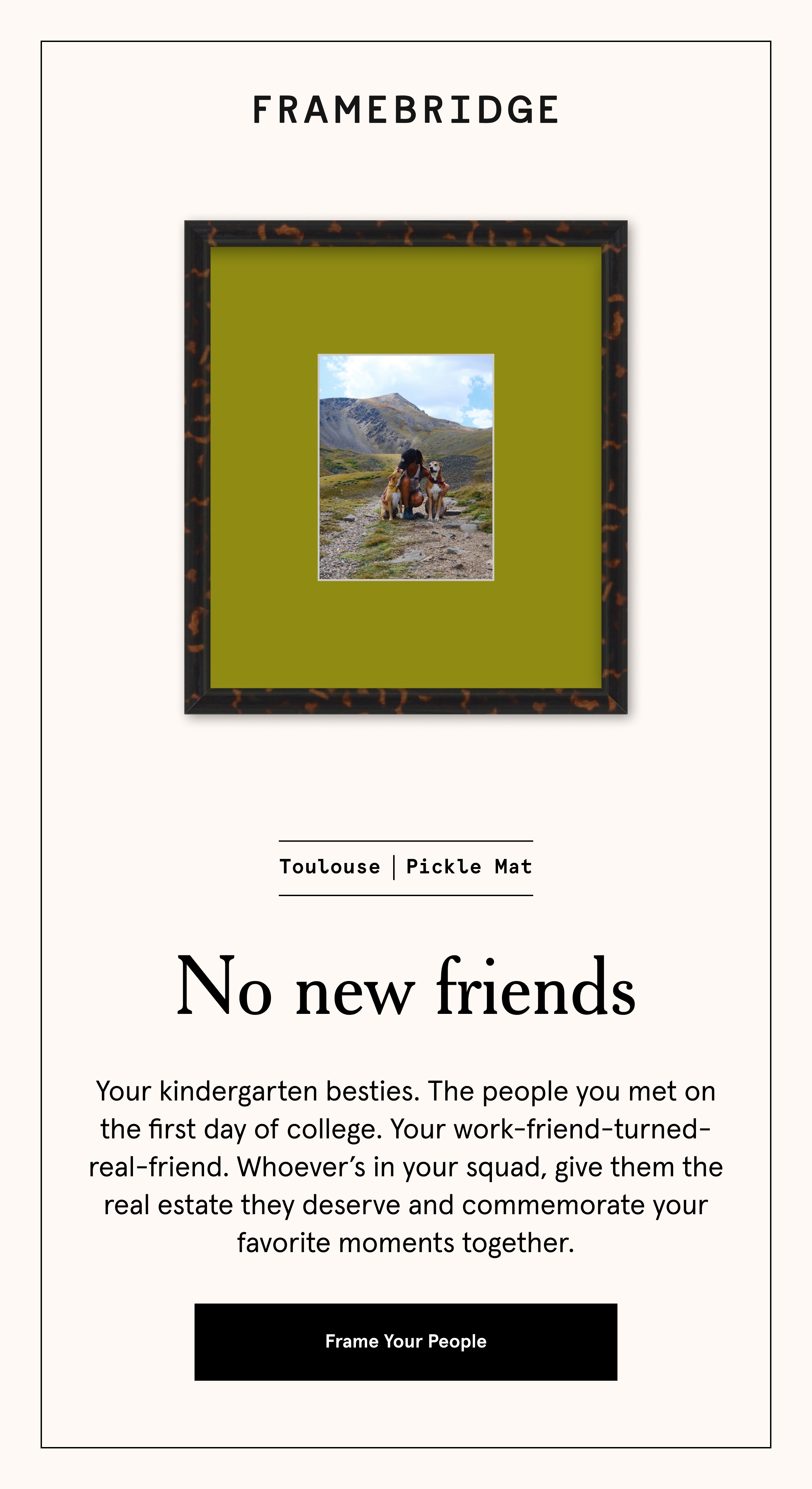 Frame Your People 