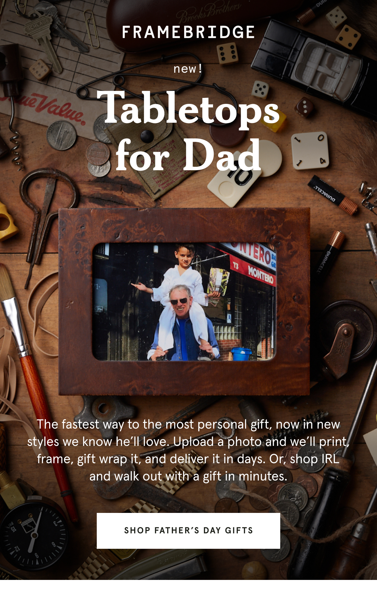 Tabletops for Dad