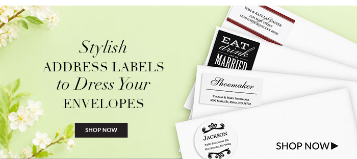 Shop Address Labels at Fine Stationery