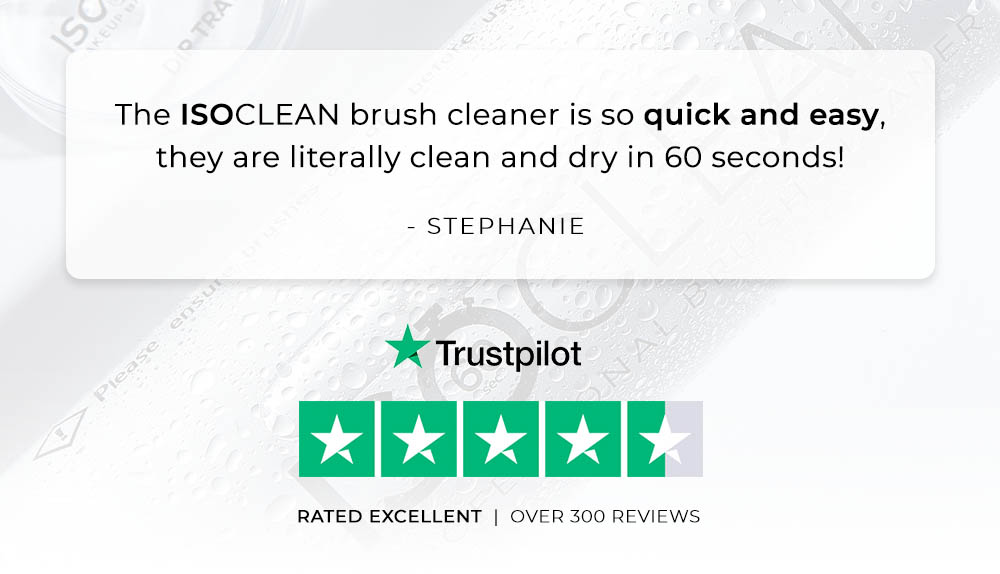 Say hello to clear skin & clean brushes 🤍 Iso Clean