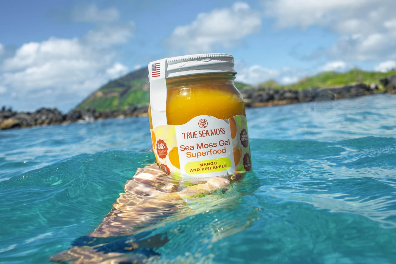 A sea moss gel that actually tastes good