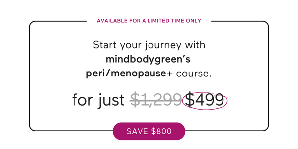 $500 off - peri/menopause+ 