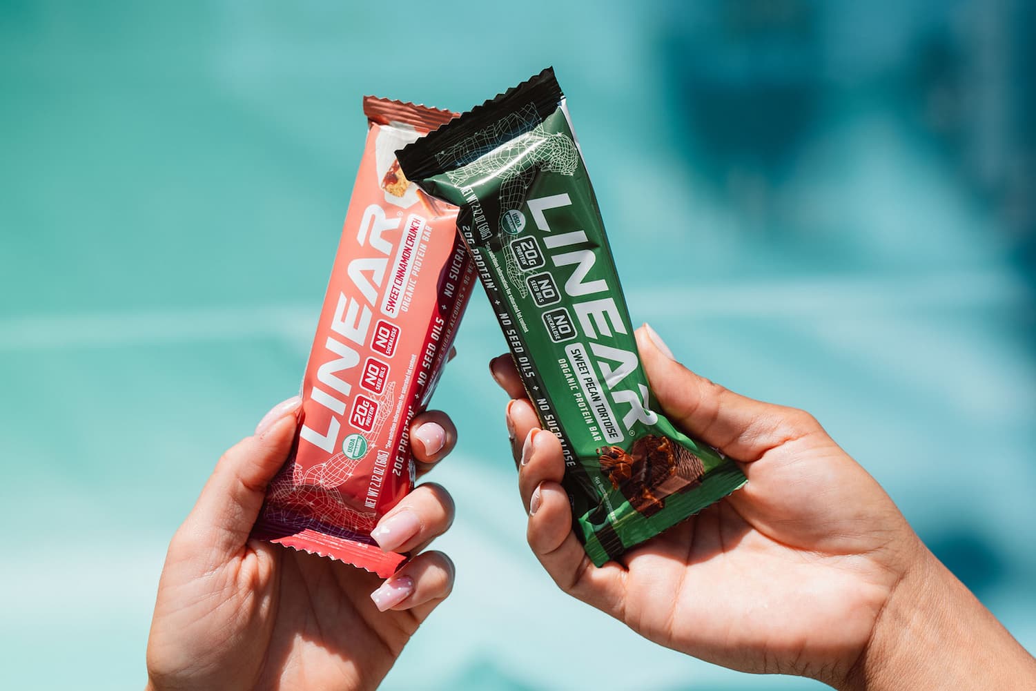 Satisfy your sweet tooth with 20g of organic protein & up to 10g of fiber