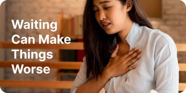 Waiting Can Make Things Worse