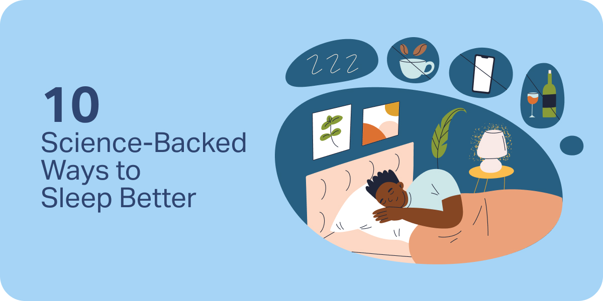 20 Science-Backed Ways to Sleep Better 