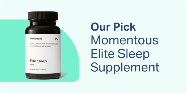 Our Pick: Momentous Elite Sleep Supplement