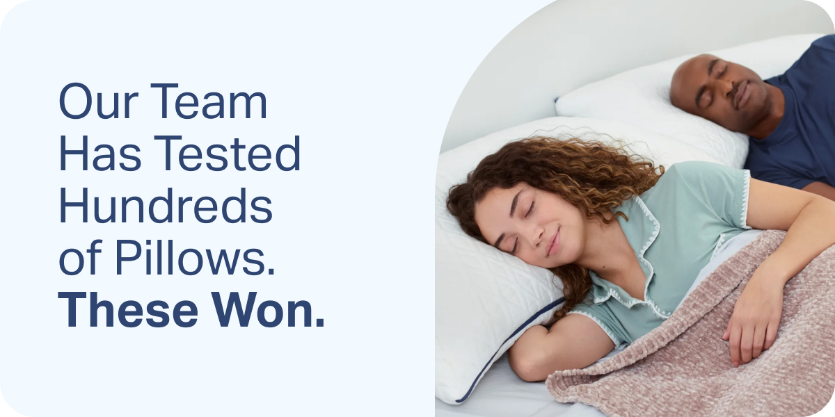 Our Team Has Tested Hundreds of Pillows. These Won.