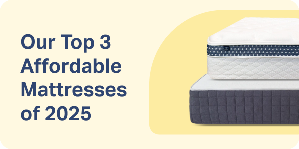 Our Top 3 Affordable Mattresses of 2025