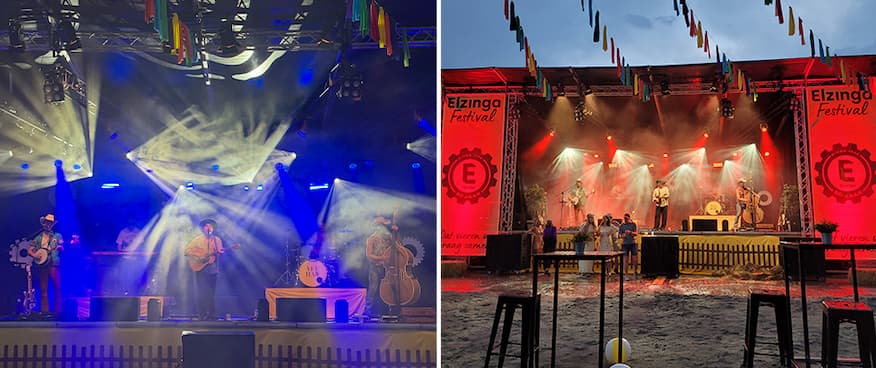 Photos of ADJ fixtures illuminating Elzinga Groep's 80th Anniversary Festival Photos of ADJ fixtures illuminating Elzinga Groep's 80th Anniversary Festival