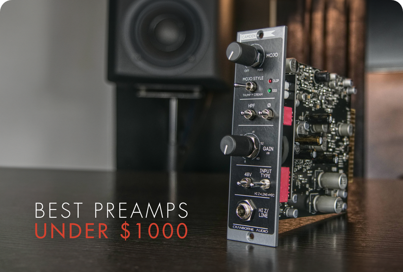 Best Preamps Under 1000 Vintage King