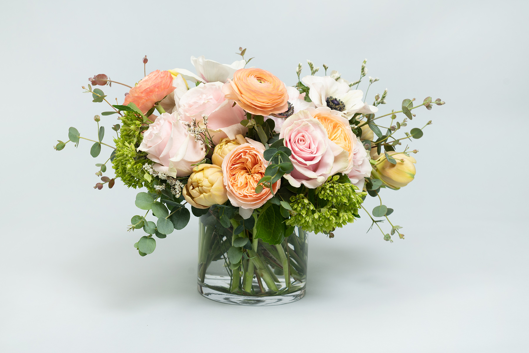 Golden Glow Flower Arrangement – Viola Floral