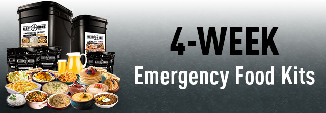 4 week Emergency food Kits