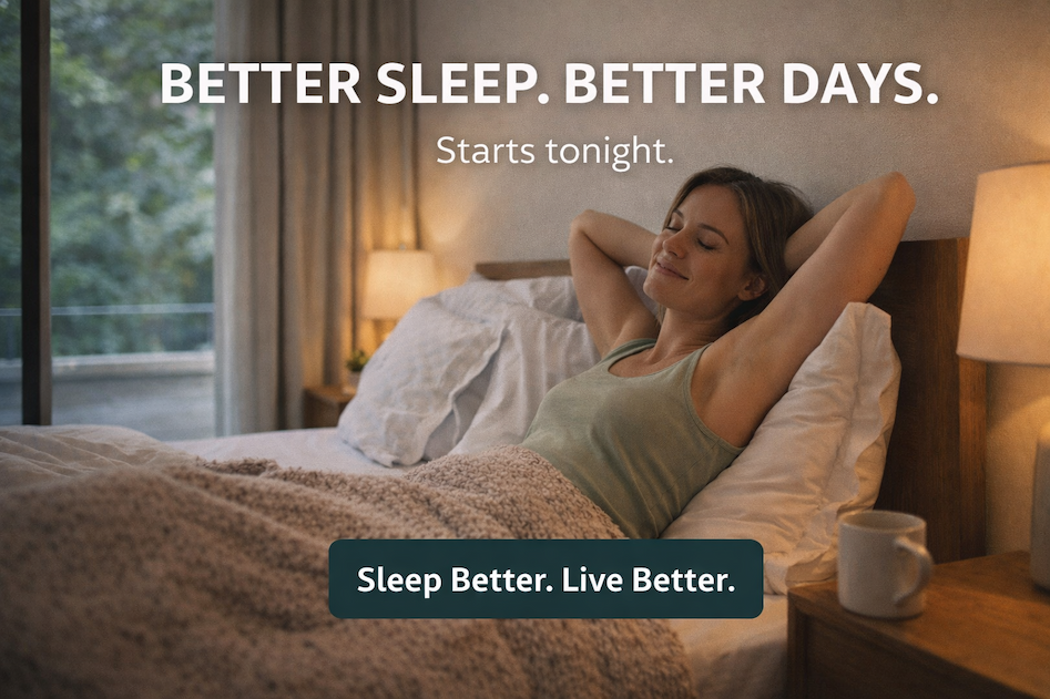 an image of a woman laying on a bed with a mattress