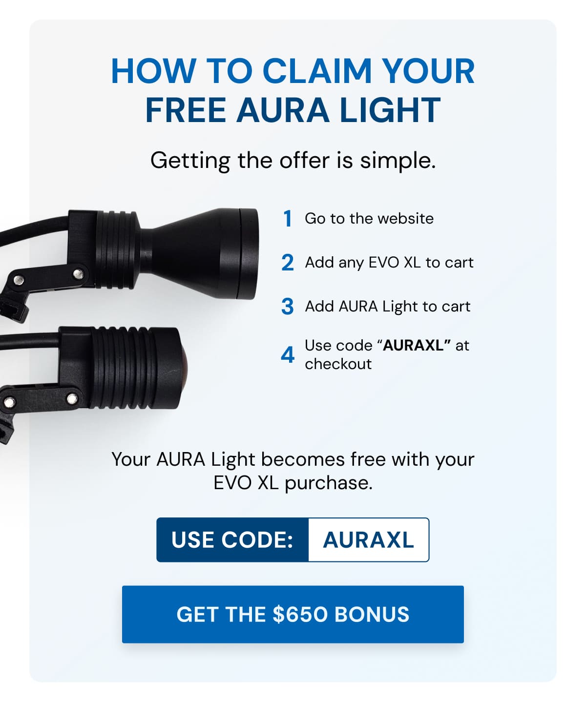 EVO XL Setup Just Got $650 Bonus