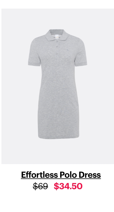 Effortless Polo Dress