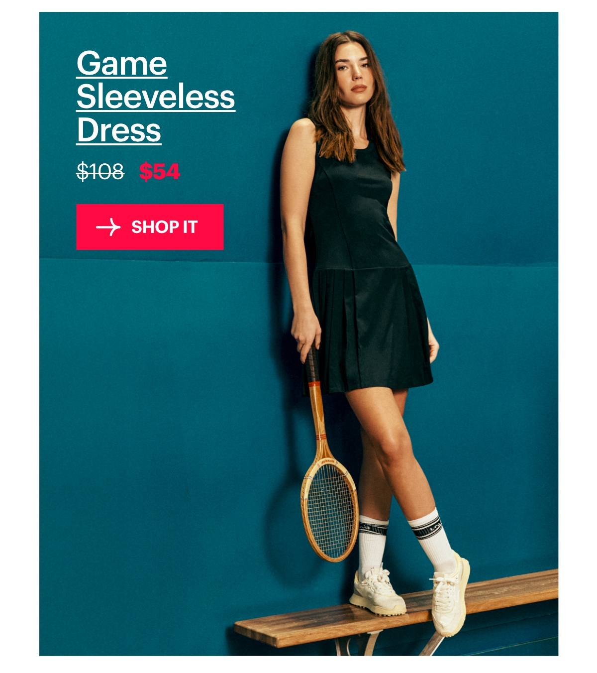 Game Sleeveless Dress