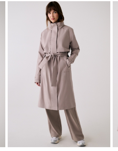 Alizé Rain Trench Coat