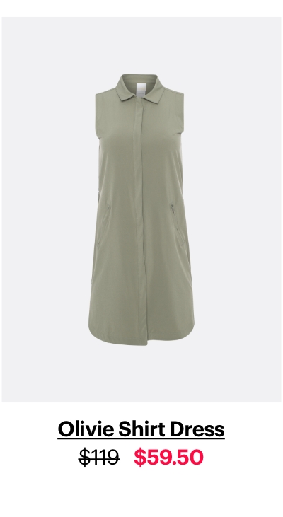 Olivie Shirt Dress