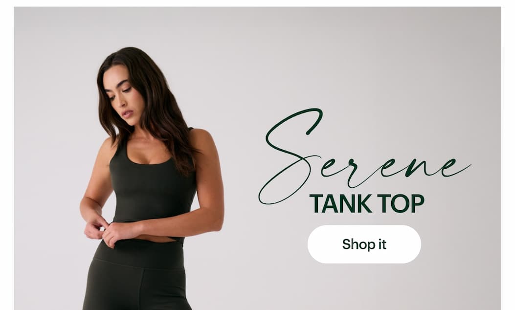 Serene Support Tank
