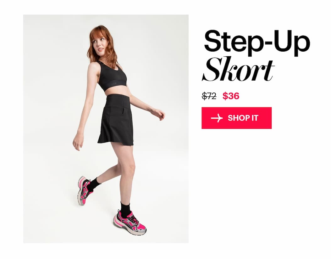 Step Up Skort