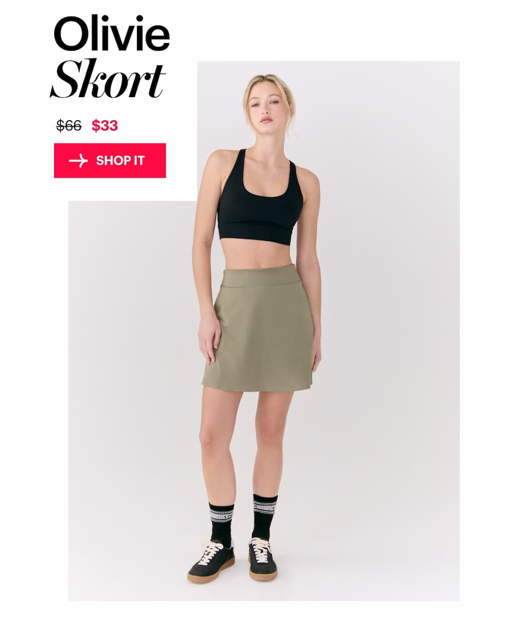 Olivie Skort