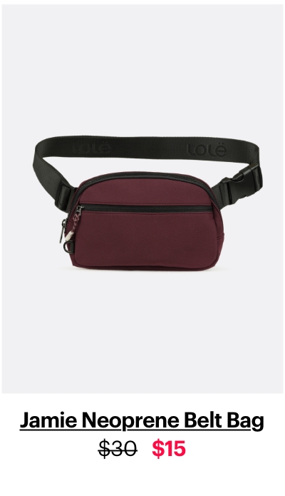 Jamie Neoprene Belt Bag